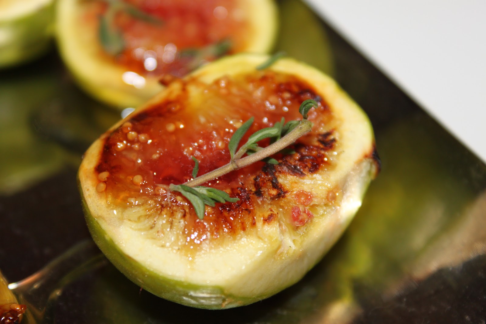 Domestic Divas Blog Grilled Figs with Honey & Thyme