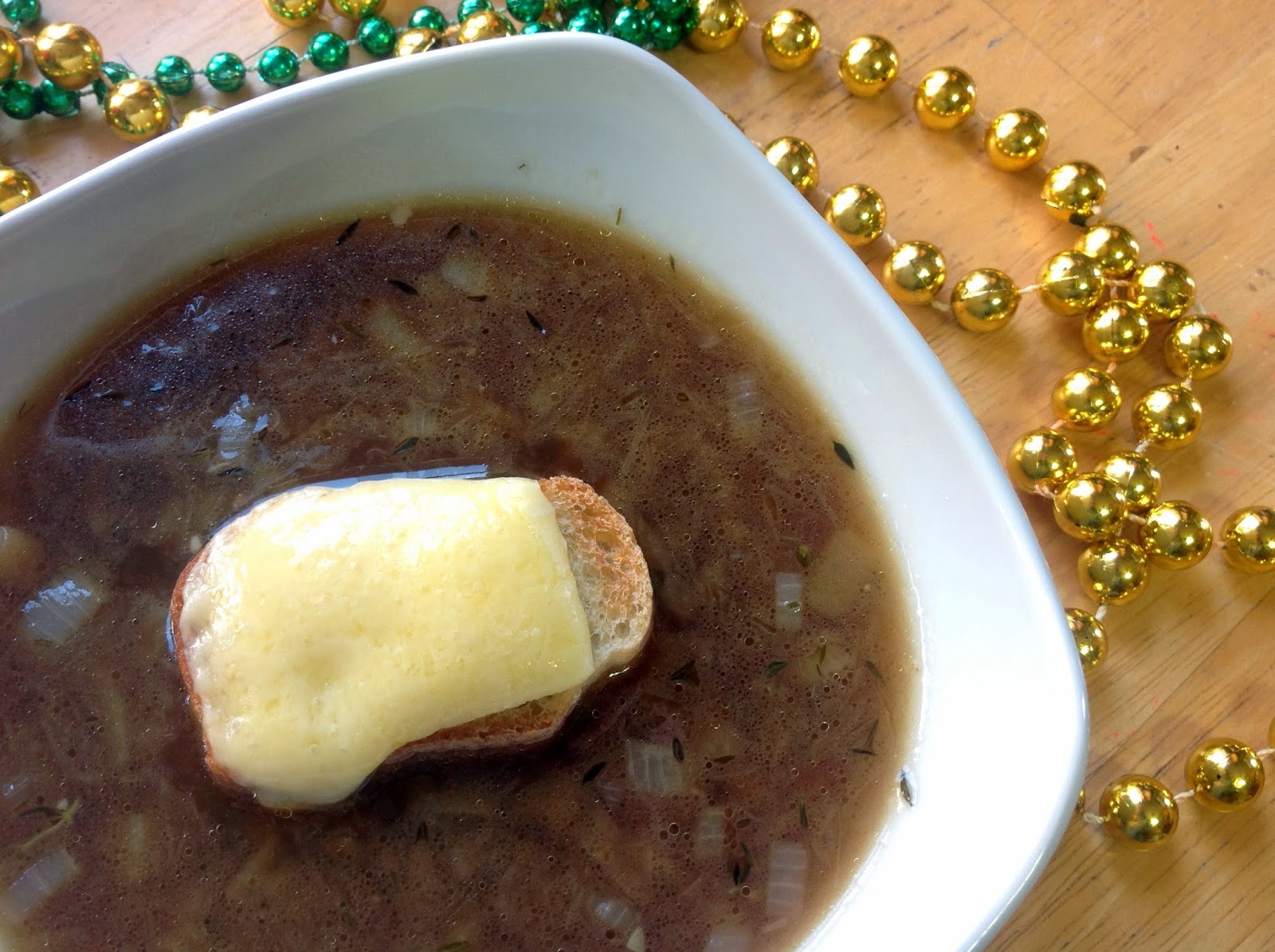 A Couple in the Kitchen Irish Onion Soup for St. Patrick's Day