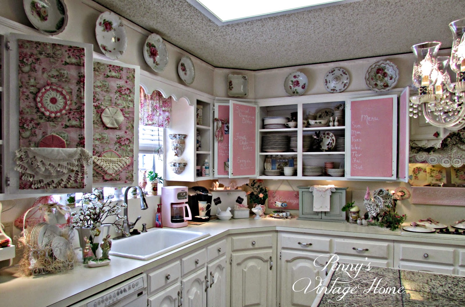 Penny's Vintage Home Pink Chalkboard Paint