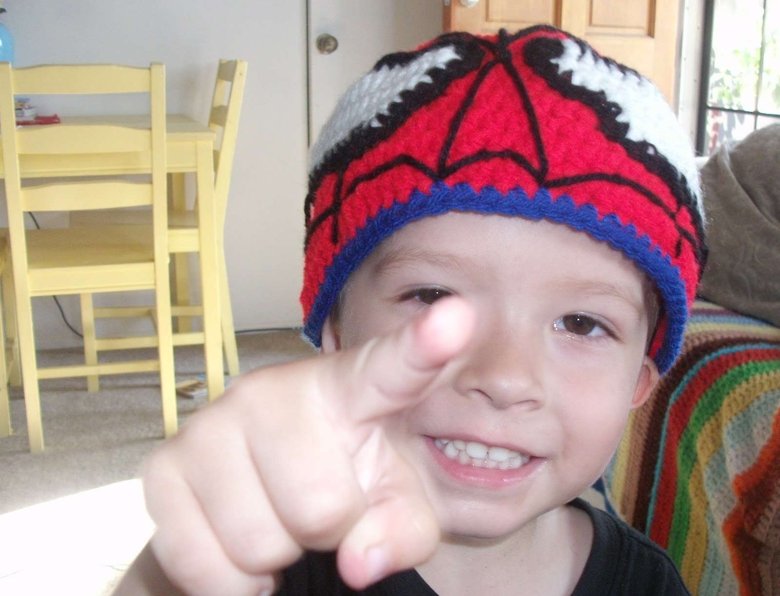 MelodyCrochet: The Making of Spiderman (Crochet Hat)