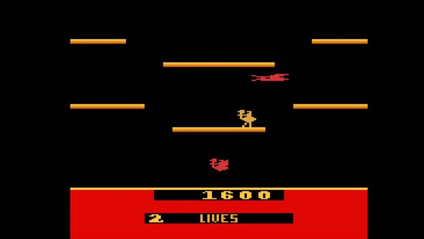 Atari 2600 Joust game