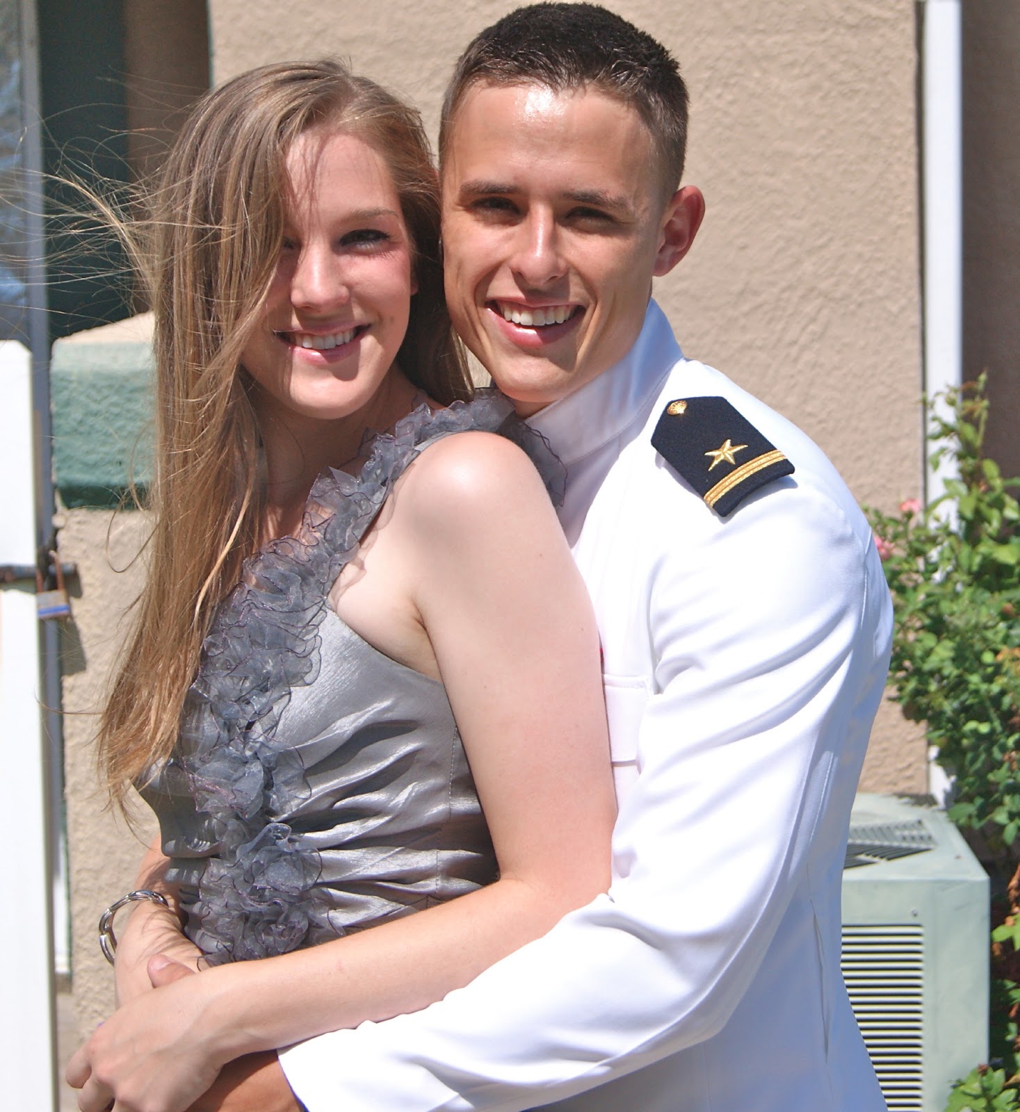 A Man In A Uniform Anchors Aweigh