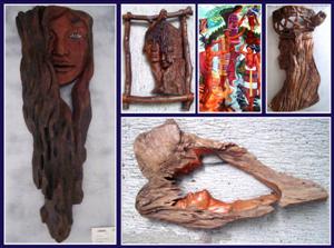 ARTWORK AT THE BAGUIO CONVENTION CENTER AND UP-BAGUIO: Wood Sculpture, Fabric Art, Painting on Canv