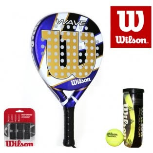 Set Pala de Padel Wilson Wave II Pala de Padel Wilson Wave II