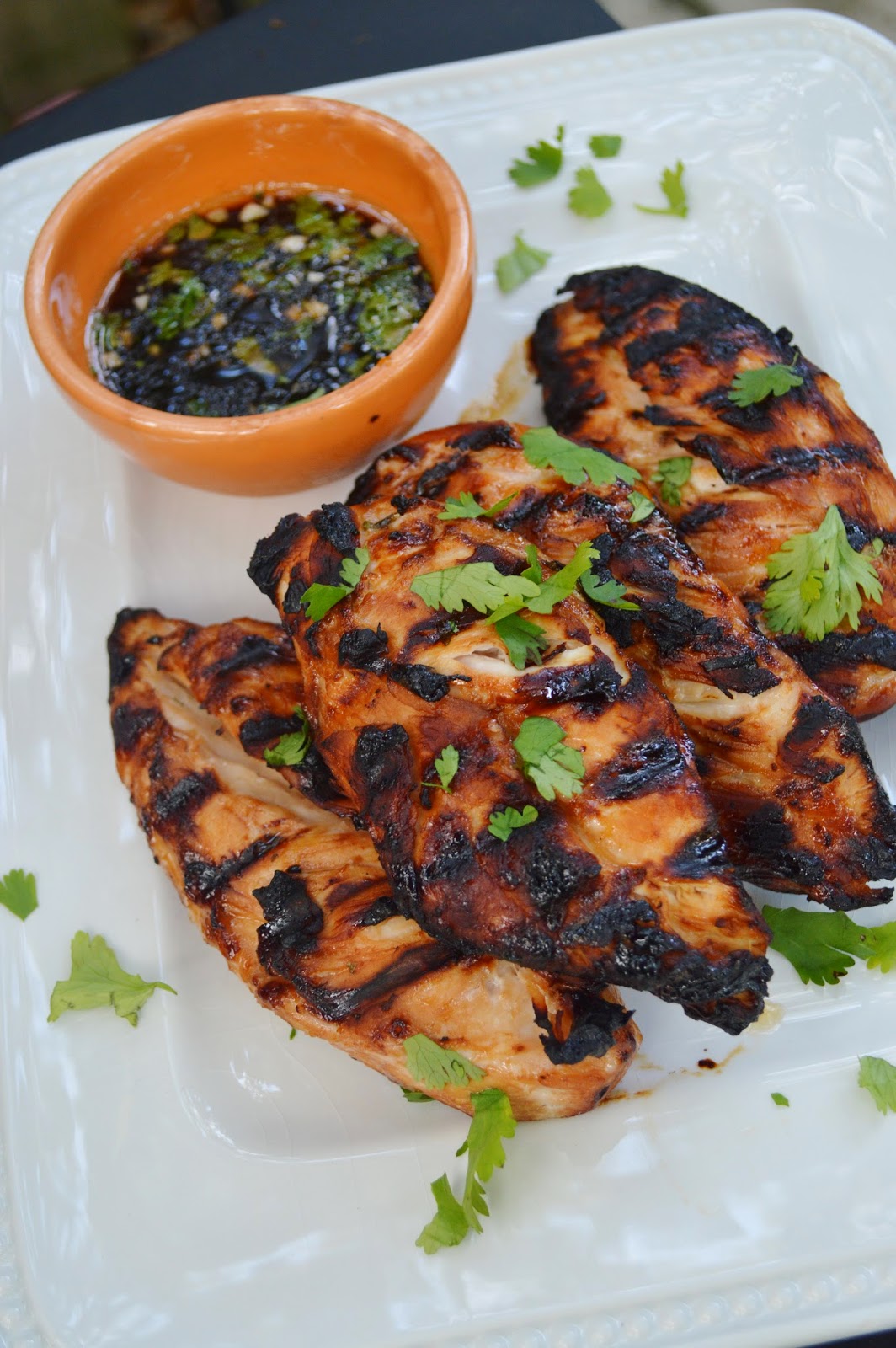 The Art of Comfort Baking Honey CilantroLime Grilled Chicken