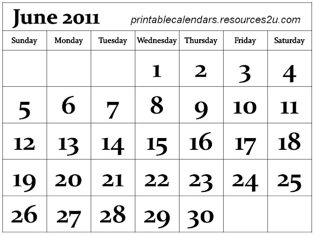 Calendar 2011 June printable june calendar 2011 printable. Calendar 2011 June printable
