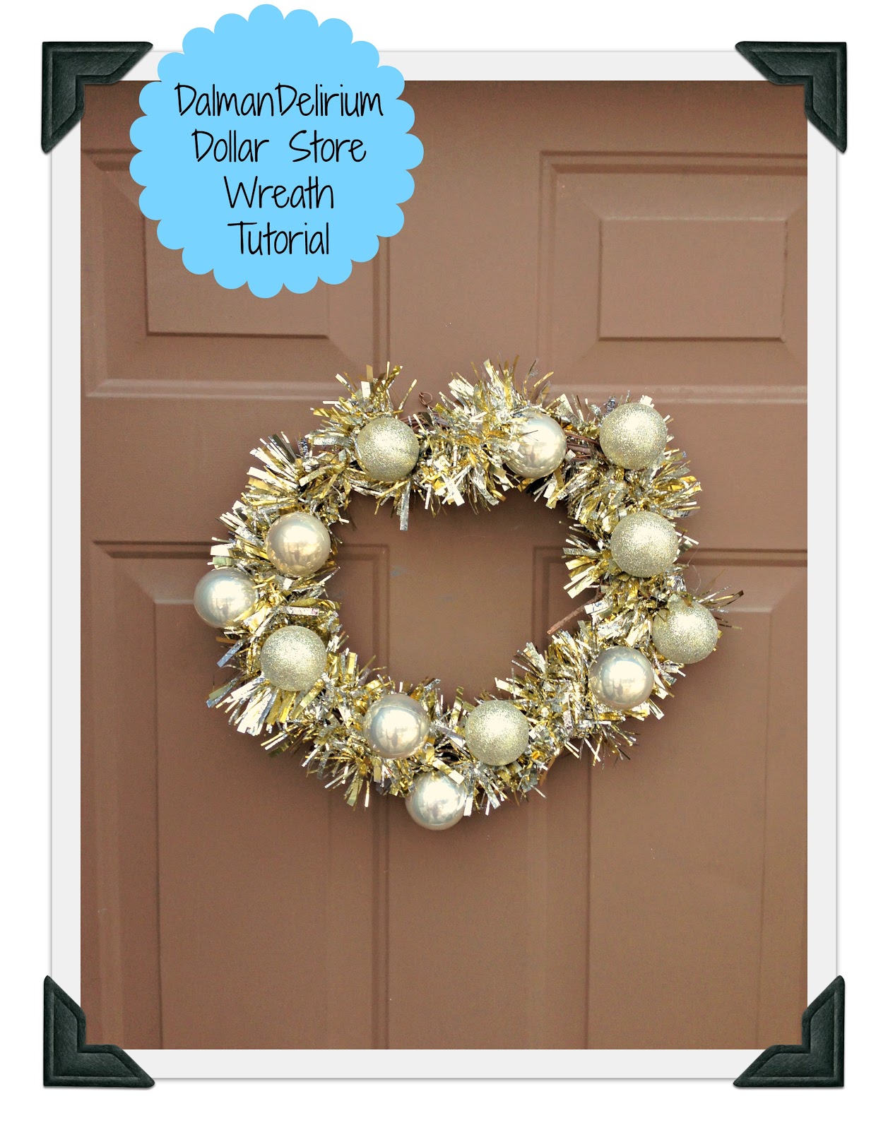dalmandelirium dollar store holiday wreath tutorial dalmandelirium dollar store holiday wreath tutorial