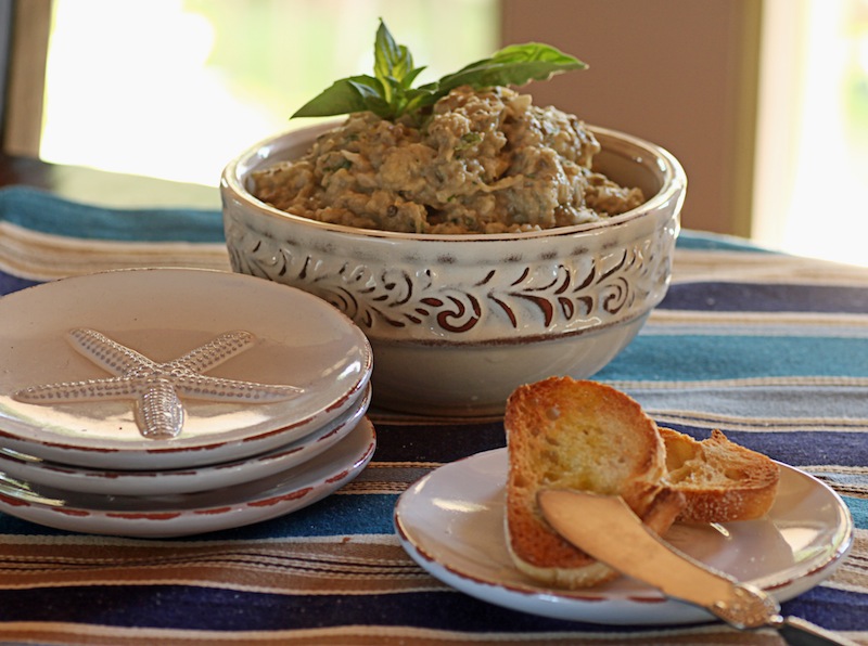 There's a Newf in My Soup! French Fridays with Dorie Eggplant Caviar