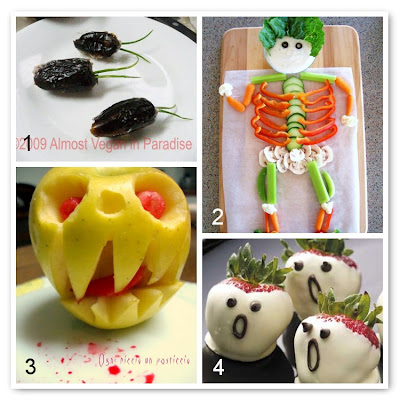 Frutta e verdura per Halloween