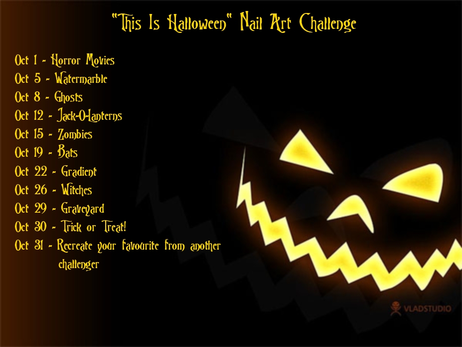 9. "October 2024 Nail Art Challenge: 31 Days of Halloween" - wide 10