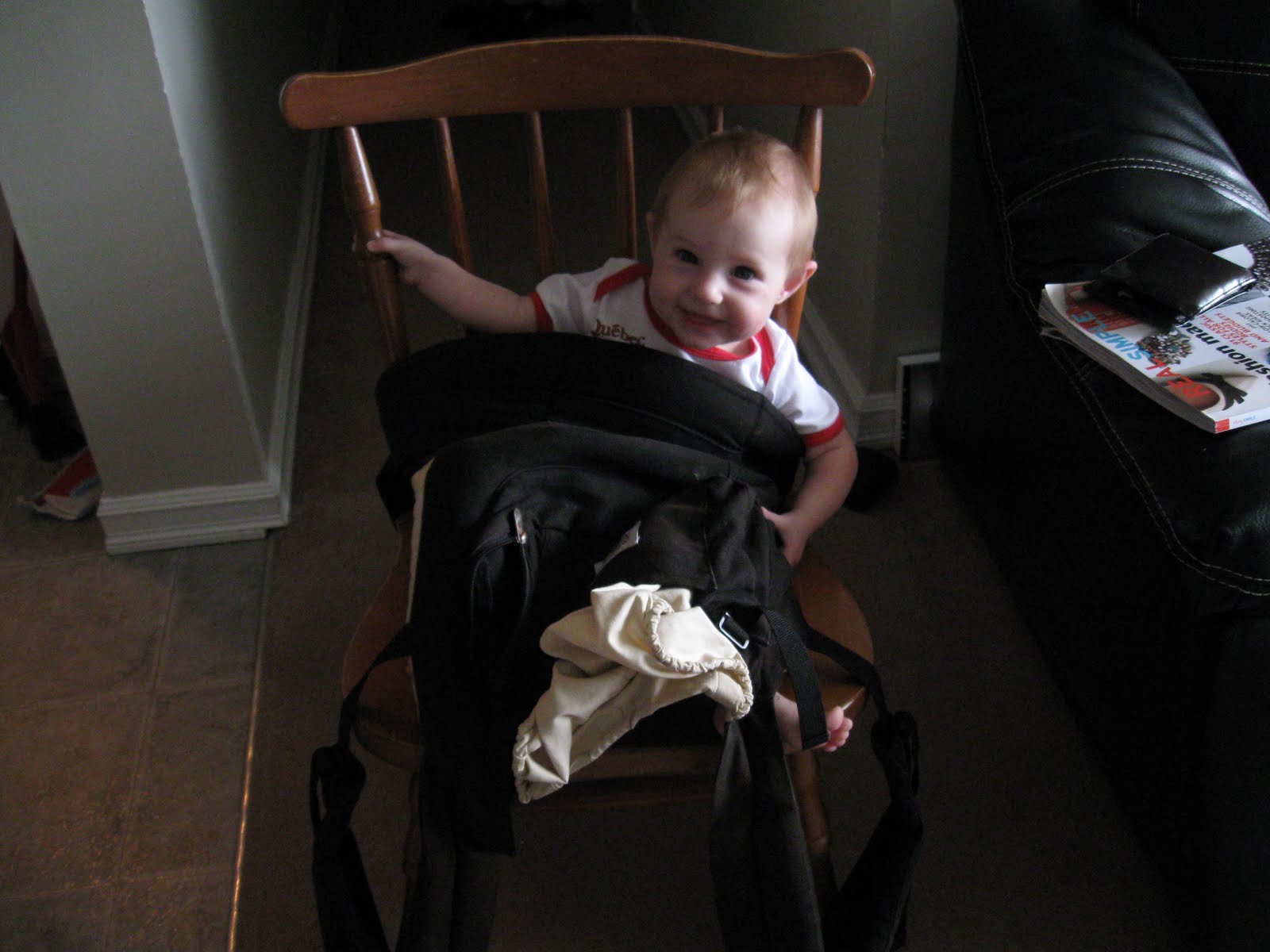 A Moving Tale How to Hack your Ergo Carrier into an Impromptu High Chair