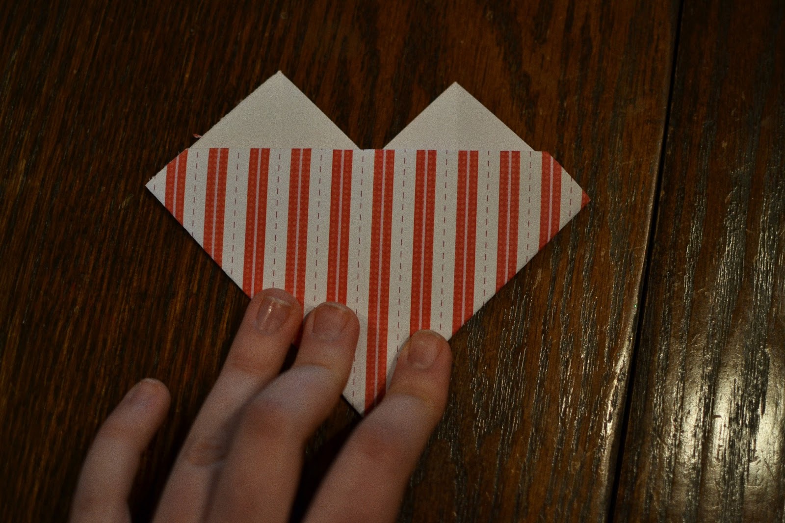 Origami valentine valentines tradition almost wander / wonder: origami valentines // a craft