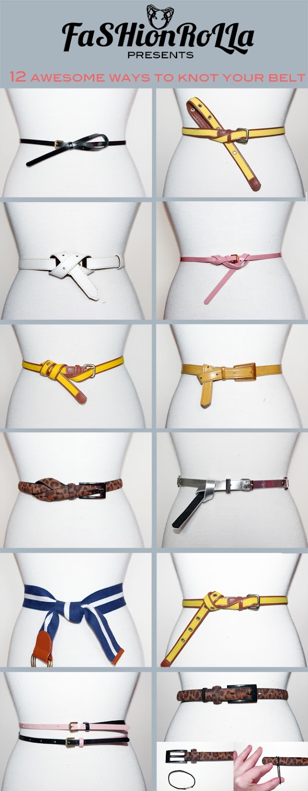 Tutor My Style Trend Watch Belts, Belts, Belts