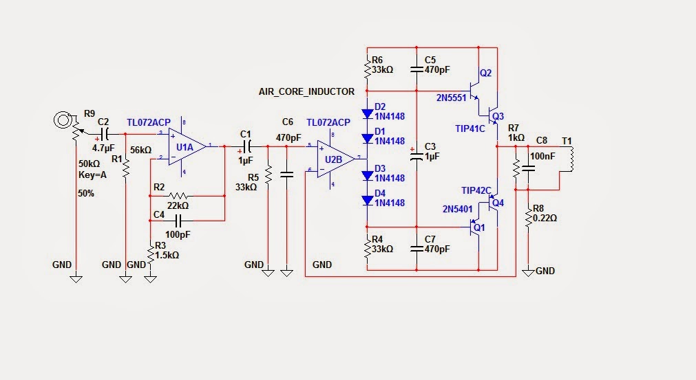 SKEMA POWER AMPLIFIER DAT
