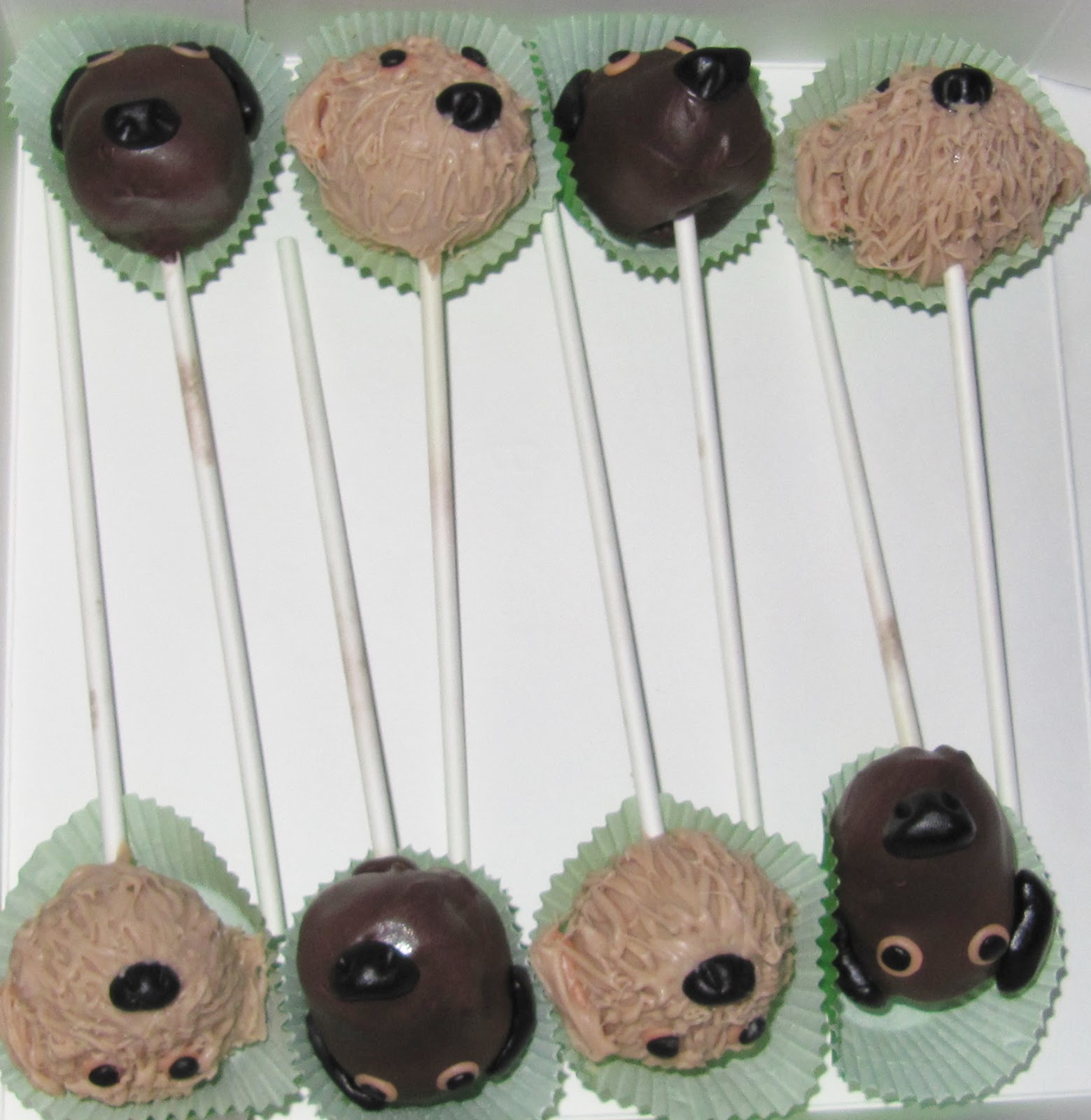 deWishes delights Custom Dog Cake Pops