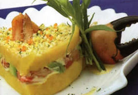 Deliciosa causa rellena con pulpa de cangrejo recetas