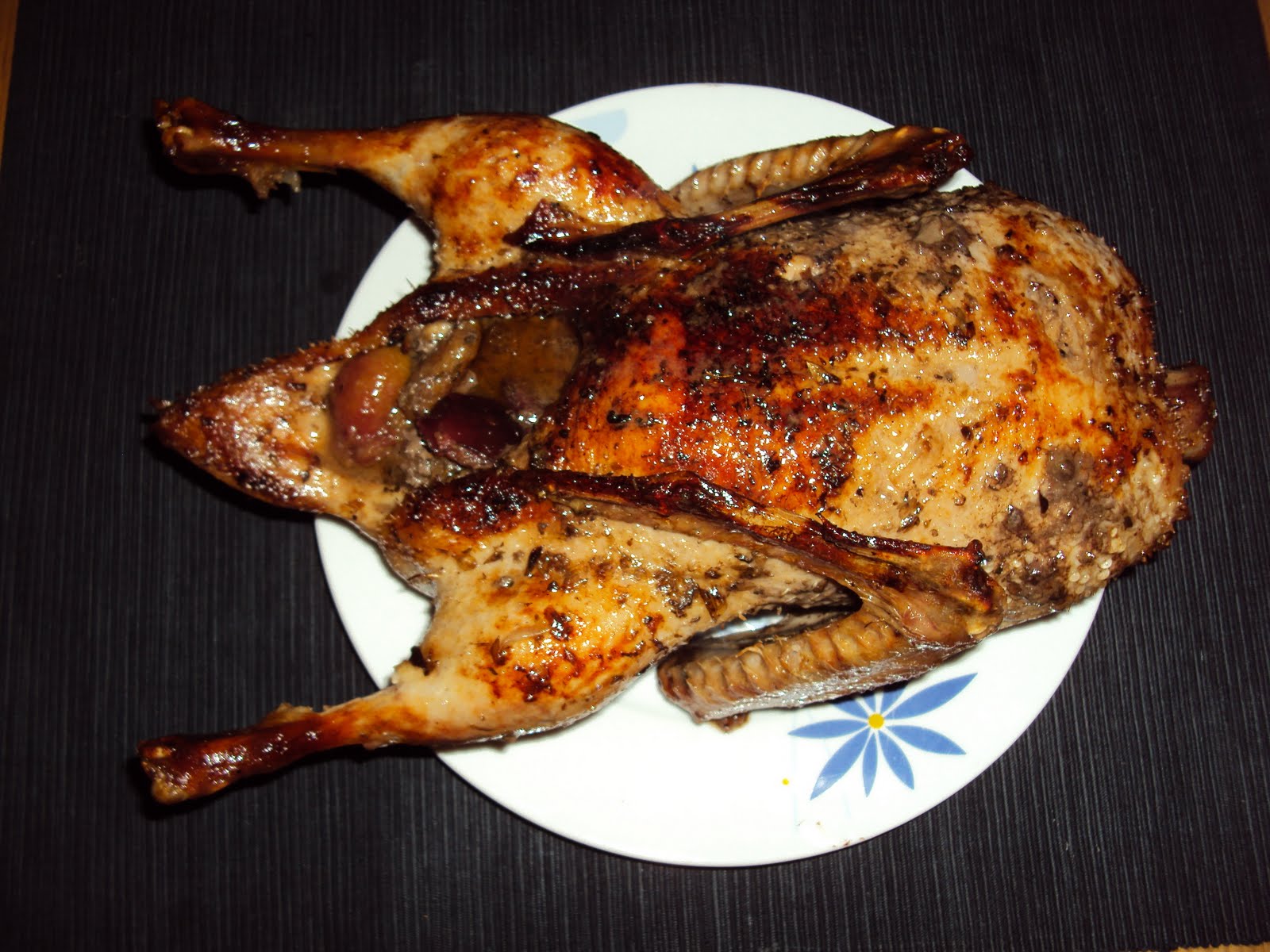 Cooking is a piece of cake! Pato assado no forno com abrunhos