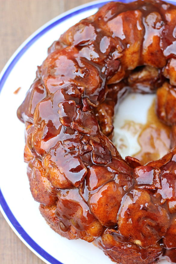 Maple Bacon Cinnamon Monkey Bread Whats Cooking Love?