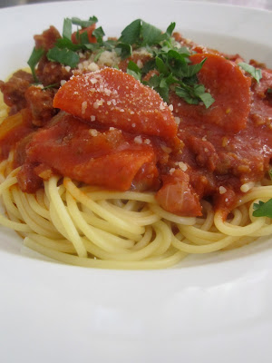 pepperoni spaghetti sauce