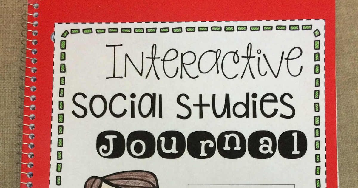 First Grade Garden Interactive Social Studies Journal