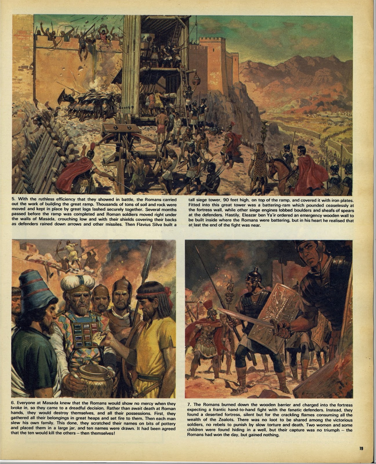 The Fall Of Jerusalem The Johnson Galleries Reprint 168 Fall Of Jerusalem Rome Art Historical Illustration
