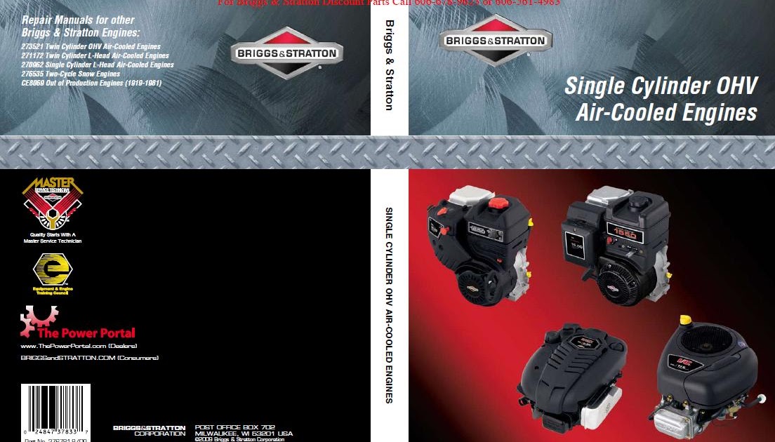 Briggs And Stratton Overhaul Manual Download