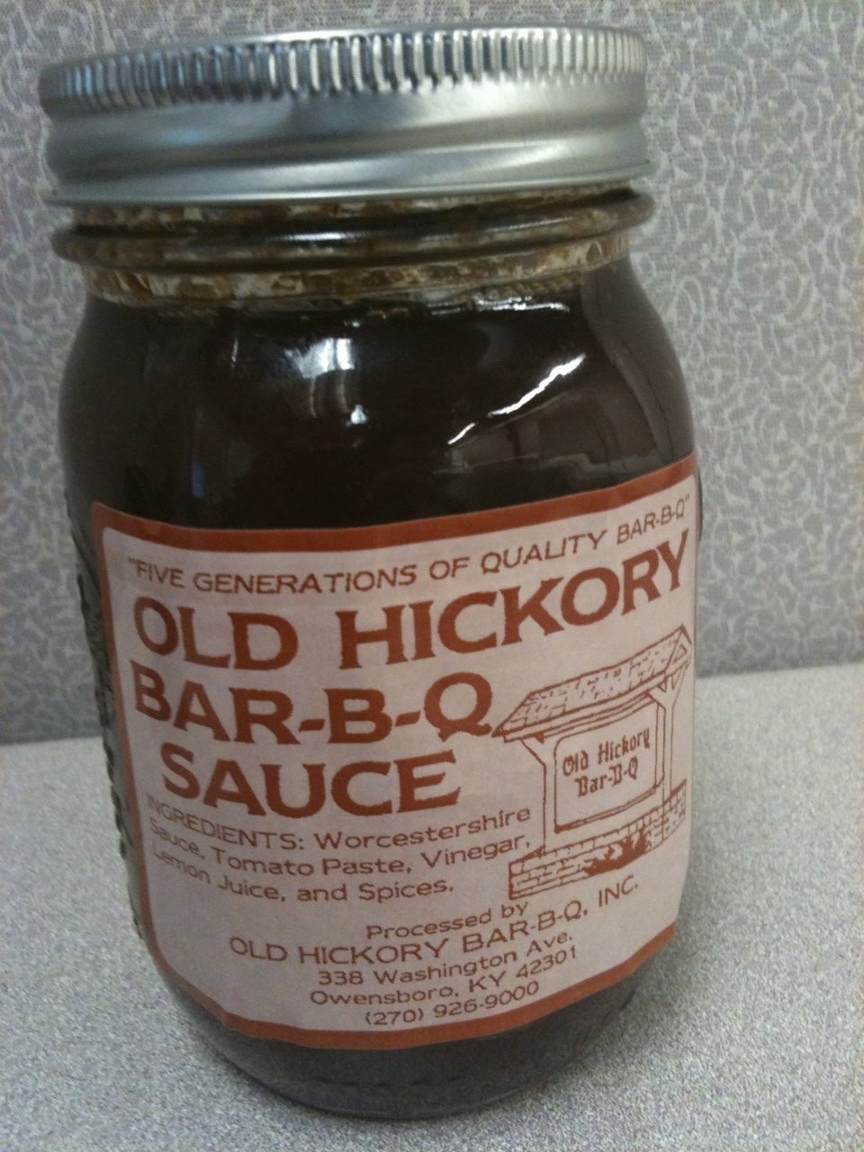 Ulika Food Blog BBQ SAUCE OF THE WEEK Old Hickory