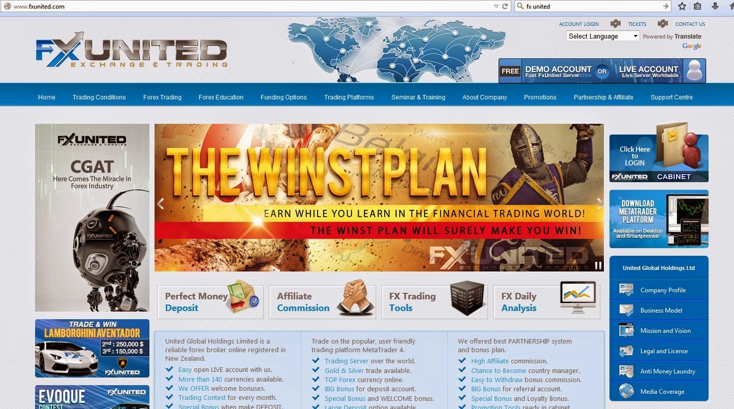 Fxunited forex trading