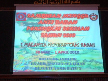 Sambutan Minggu Anti Dadah Peringkat Sekolah 2010 ~ PPDa Sambutan Minggu Anti Dadah Peringkat Sekolah 2010 ~ PPDa