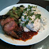 Hot and sour Thai duck with coconut lime rice and bok choi
