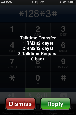 Onevsone Rm15 Rm25 Of Digi Talktime Transfer Still Not Available
