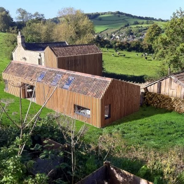 Una granja muy moderna....en Arquitectura Sorprendente