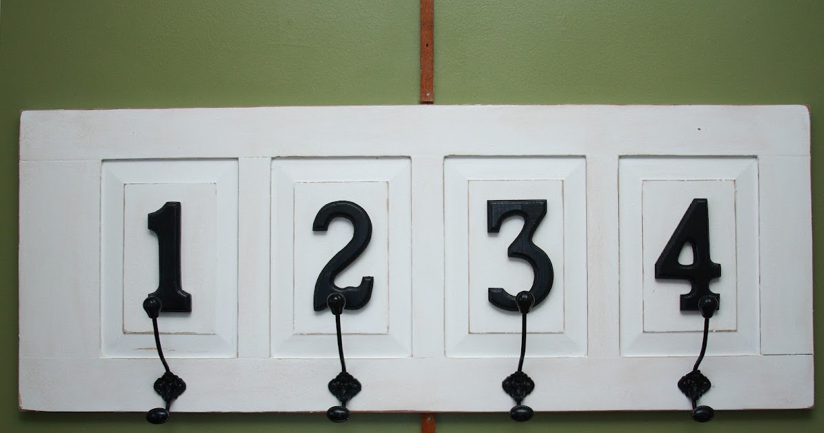 Main Street Madness Door Turned Coat Rack