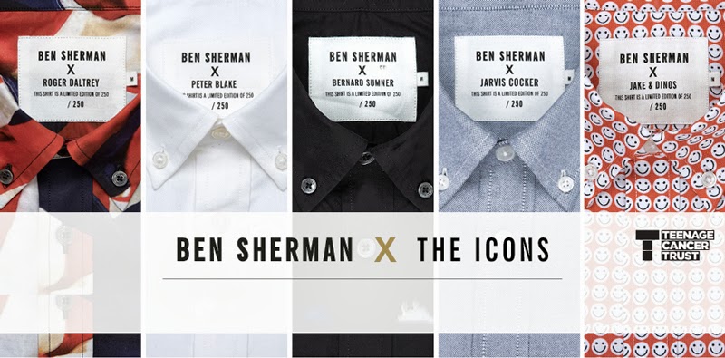 BEN SHERMAN SHIRT X Peter Blake The Icons Shirt Limited Edition Size XL