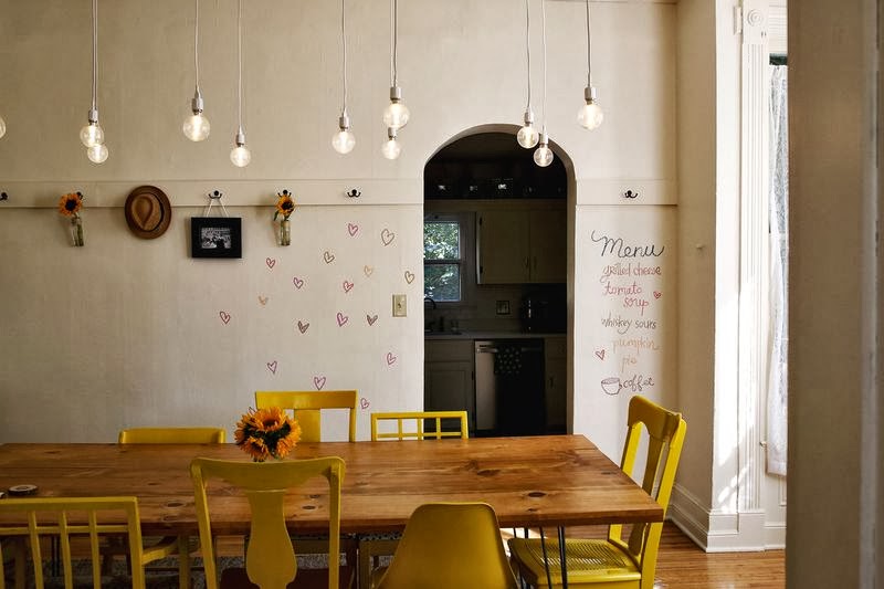 White Chalkboard Wall