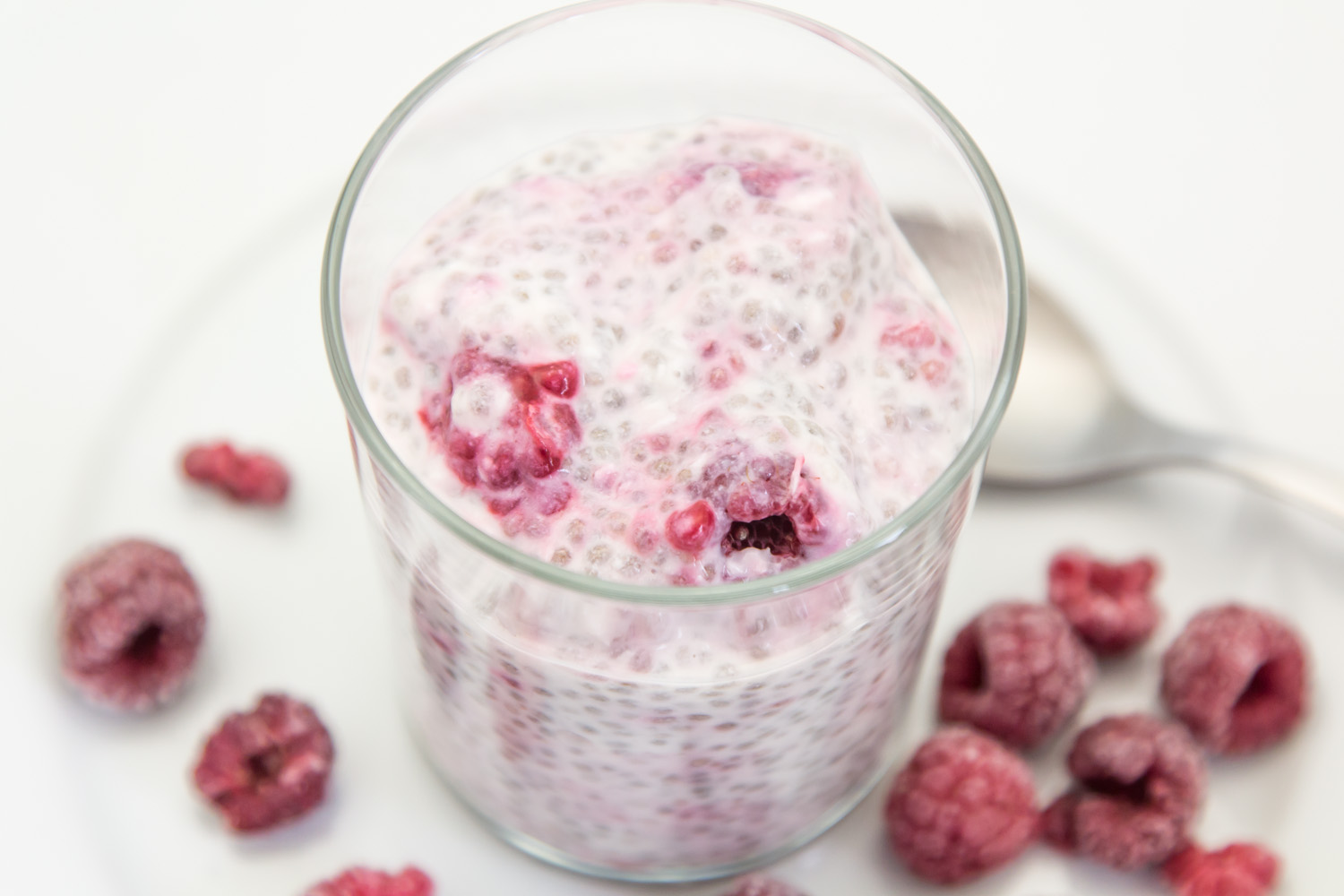 Hovkonditorn Raspberry Coconut Chia Pudding