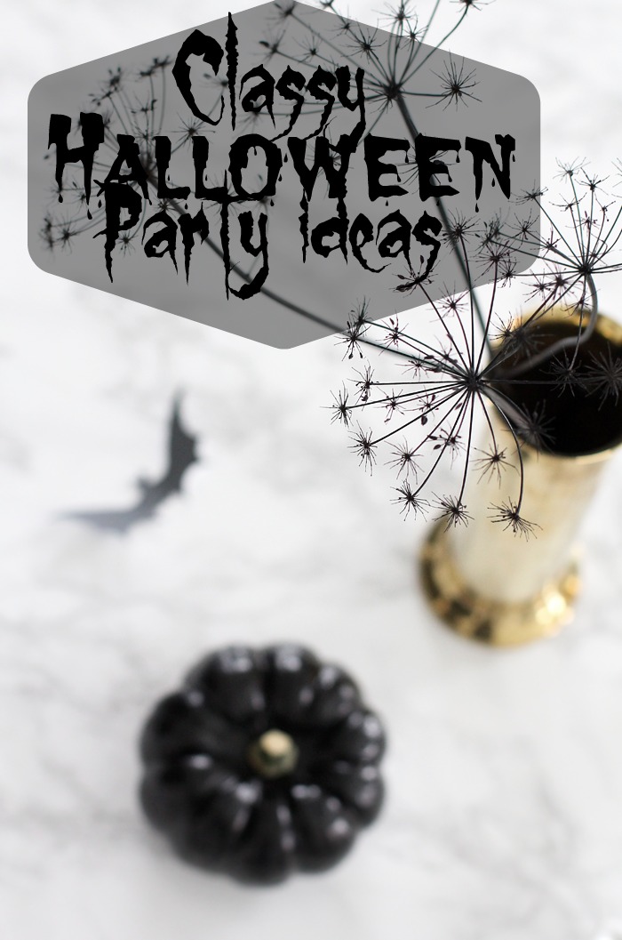 nostalgiecat Classy Halloween party ideas.....