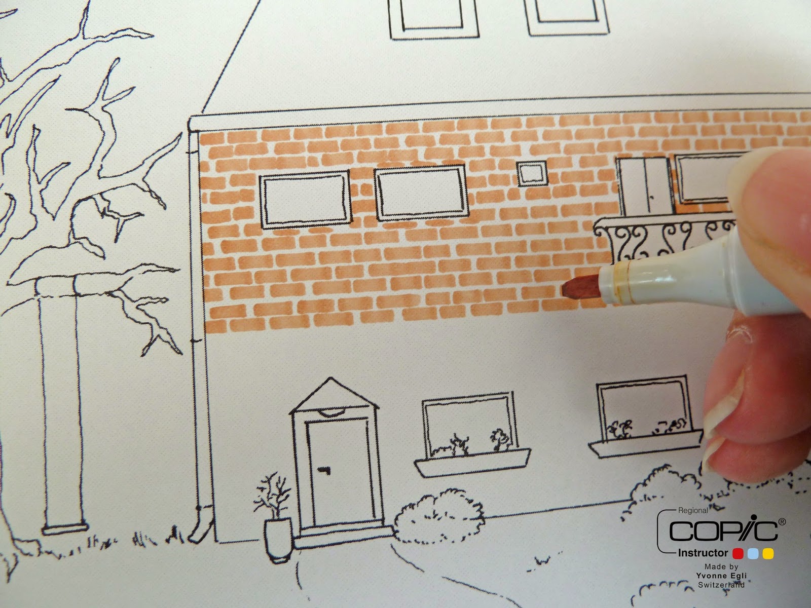 Farley Grandberry Mauer Ziegelstein Tapete