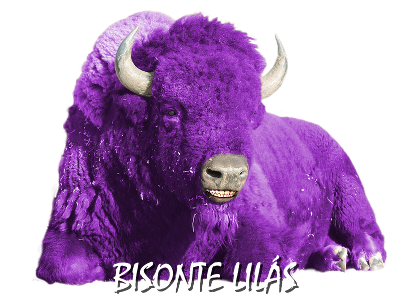 Bisonte Lilás