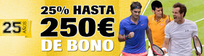 interwetten bono aniversario del 25% hasta 250 Euros hasta 30 junio interwetten bono aniversario del 25% hasta 250 Euros hasta 30 junio
