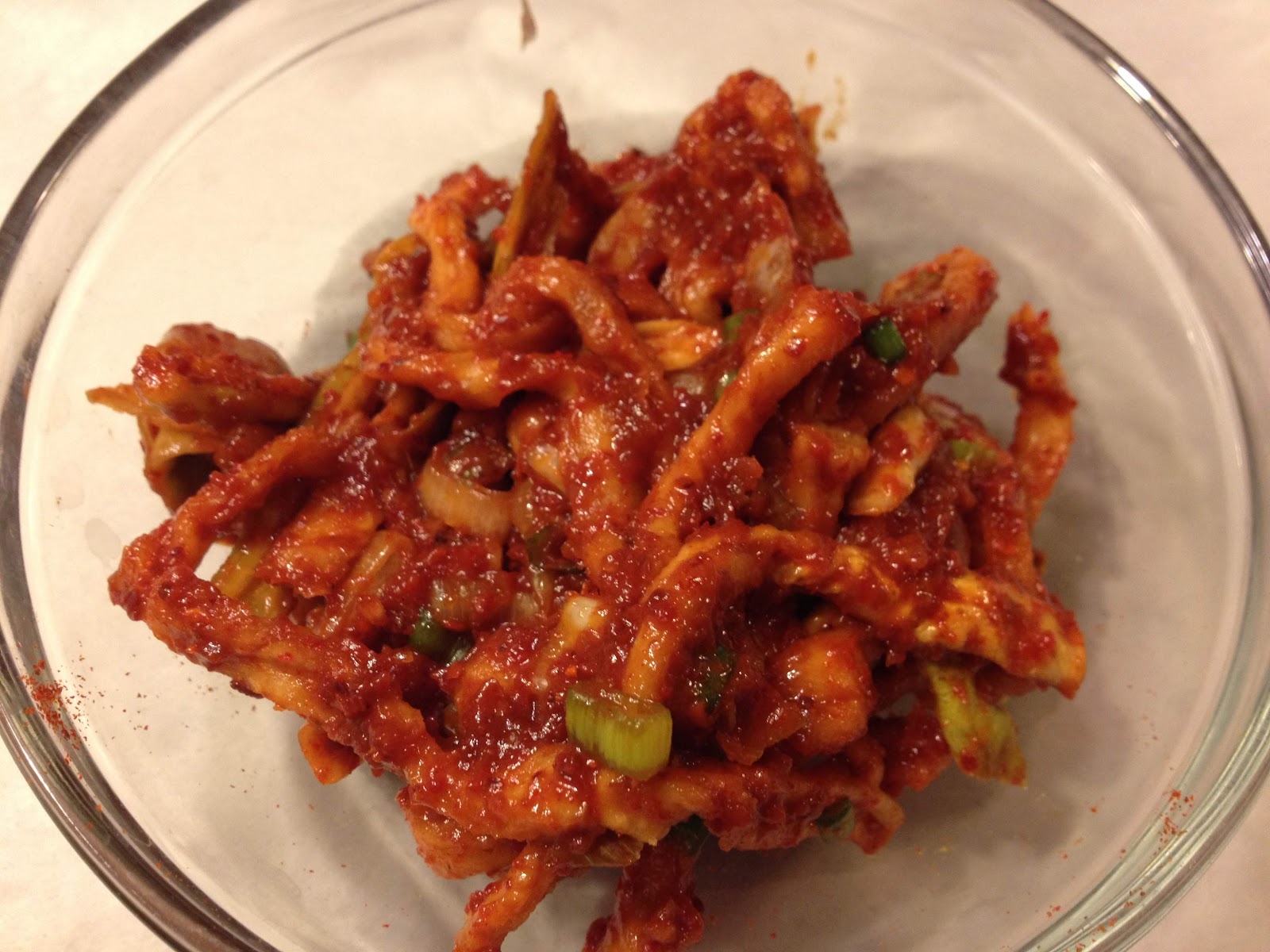 Dried Radish Side Dish (무말랭이)