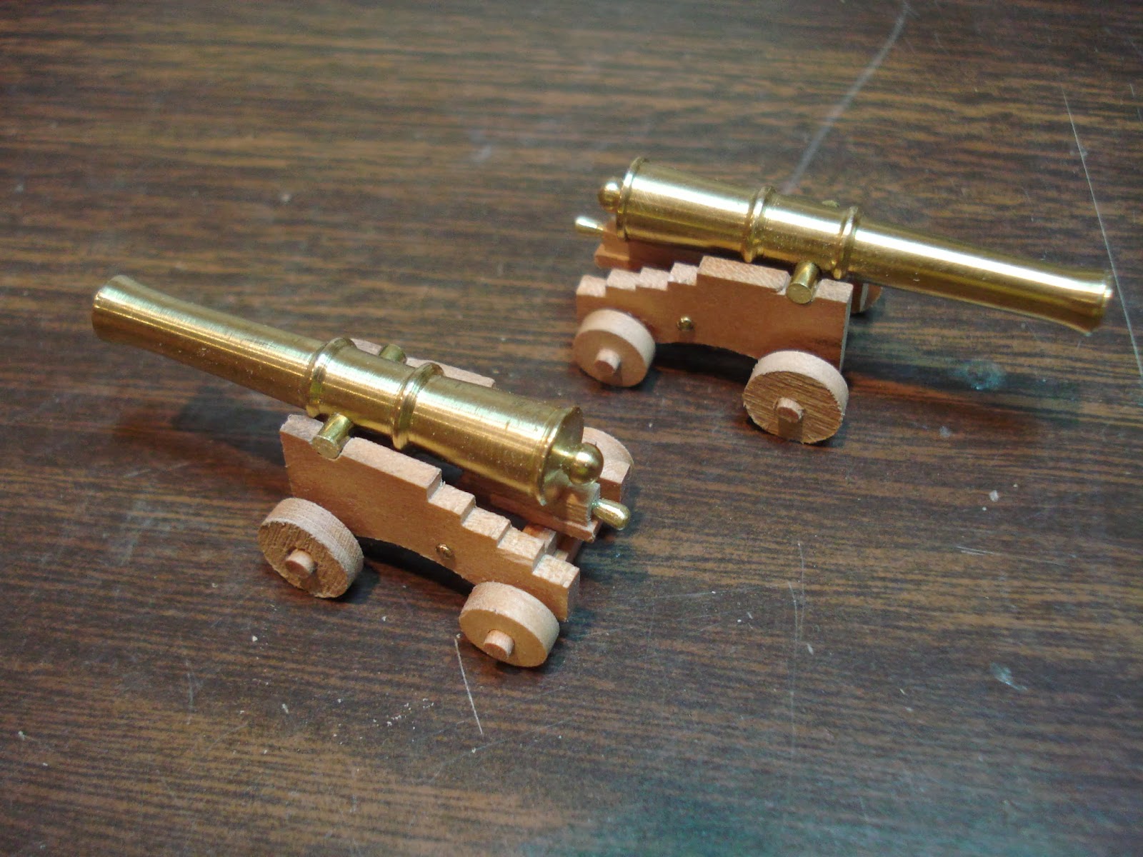 Scott's Notes How to make brass cannons without a metal lathe