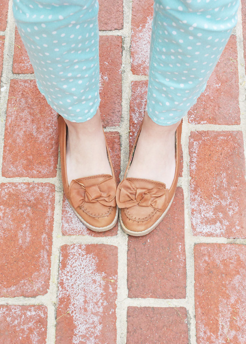 polka dots and bows