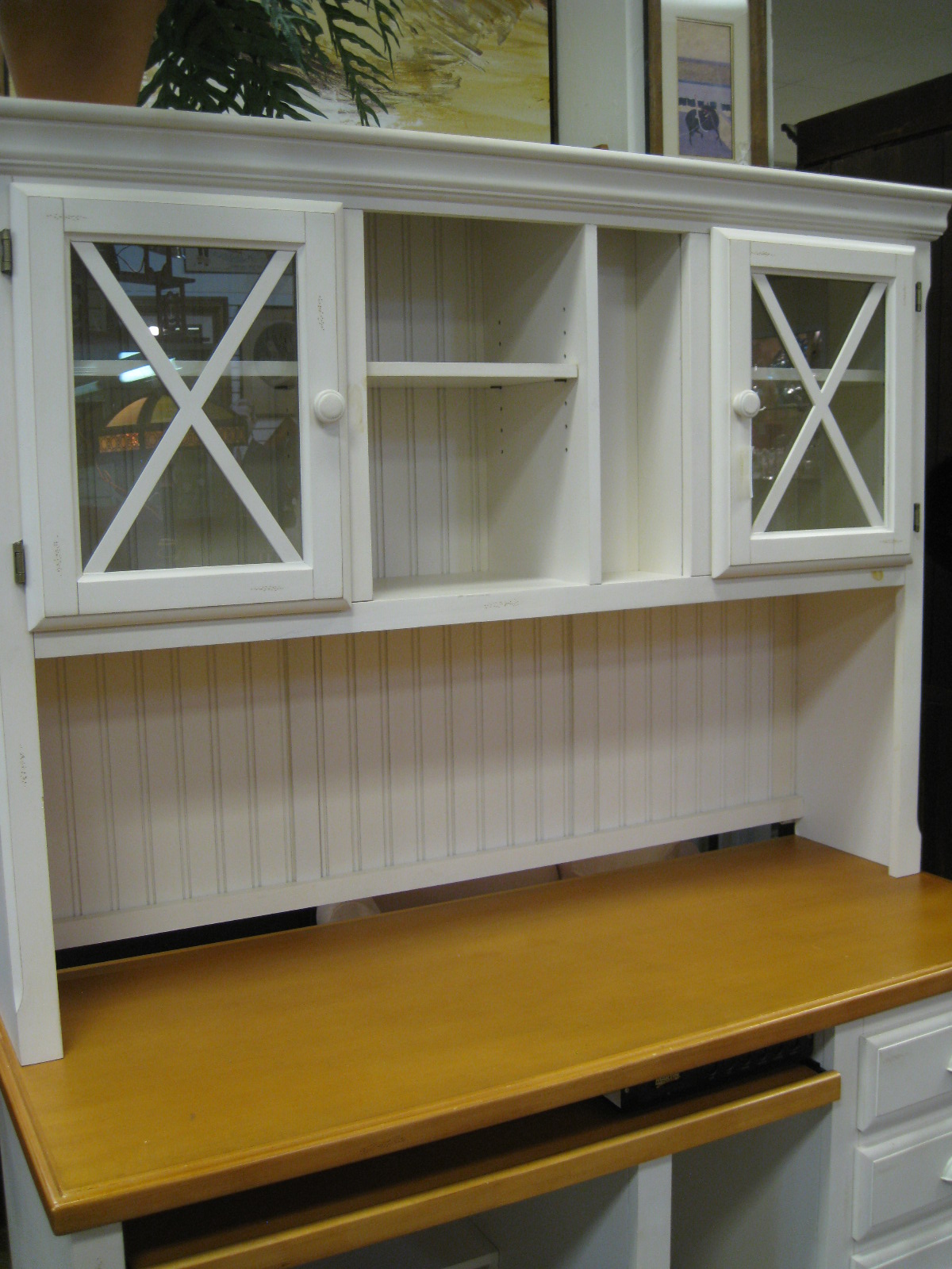 Kitchen desk cabinet Vintage Hoosier Desk