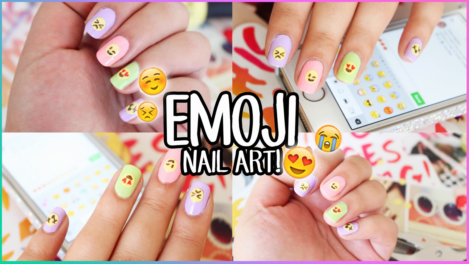 Hellomaphie EMOJI NAIL ART