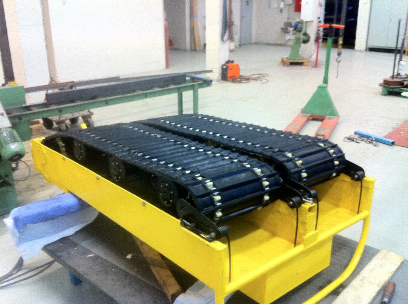 1976 Ski Doo Elan Restoration More Alpine work