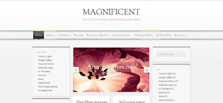 Magnificent Blogger Template