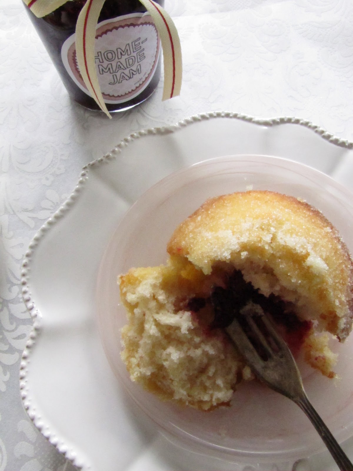 my button cake jam doughnut cakes