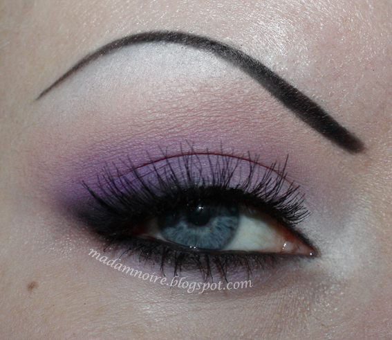 MOTD:// Purple & Aqua Pastel Goth Makeup