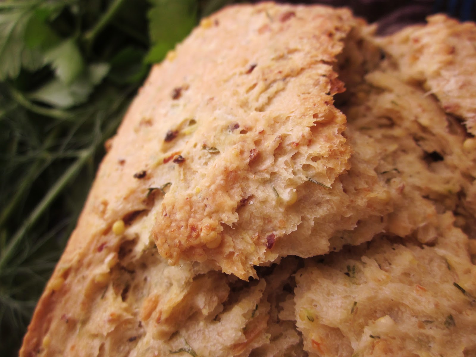 Chef Tess Bakeresse Cottage Dill Corn and Millet Sourdough Bread (100